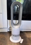 Dyson Hot+cool Jet Focus Fan And Heater (AM09) White/silver W/ Remote. Fixed Price $150.00.