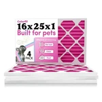 Colorfil 16X25X1 Air Filter (4-PACK) Made The Usa Changing Rem.... Fixed Price $93.96.