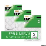17.5 In. X 23.5 Standard Pleated Air Filter Fpr 5, Merv 8 (3-PACK). Fixed Price $19.05.