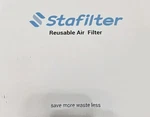 Reusable 12X12X1 Air Filter (merv 8)1 Foldable Frame +6 Refills Hvac. Fixed Price $19.99.