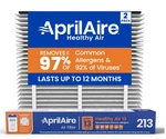 Aprilaire 213 Pleated Filter 20" X 25" 4", Merv Fpr 12 Pack Of. Fixed Price $119.99.