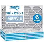 Aerostar 16 3/8 X 1/2 Merv Pleated Air Filter Furnace .... Fixed Price $51.17.