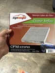 Cabin Air Filter, Replacement For Infiniti Nissan Gt-r, Armada, Titan, Chrysler. Fixed Price $12.99.