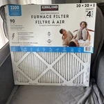 Kirkland Signature 2200 High Performance Air Filters 4 Pack 20X20X1. Fixed Price $28.90.