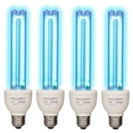 Baimnocm 4-PACK 25W Light Bulb W/ Ozone, Uvc Lamp 185/254NM, E26 Base. Fixed Price $92.22.