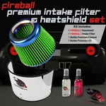 Reusable Fireball Cold Air Intake Filter And Heat Shield Kit Universal For Geo. Fixed Price $69.99.