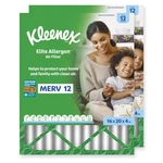 Kleenex Elite Allergen Air Filter 16X20X4 Inches 12 Merv Rating (2-PACK). Fixed Price $60.97.
