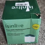 Isinlive True Hepa Filter TP01 TP02 TP03 BP01 AM11 #968126-03. Fixed Price $20.00.