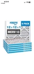 Aerostar 12X12X1 Merv 13 - 6 Count Pleated Hvac, Furnace & Air Conditioner .... Fixed Price $20.00.