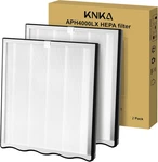 Knka Genuine Air Purifier Replacement Filter For APH4000, 2-PACK Hepa & Activate. Fixed Price $74.08.