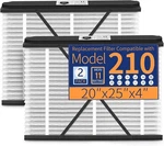 Aprilaire Purifier Model 210 Merv 11 Furnace Filters 20X25X4, 2-PACK. Fixed Price $57.99.