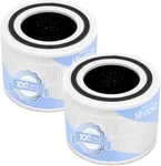 Levoit 300-P CORE300S-P Air Purifier Filter 2-PACK Hepa Carbon Genuine. Fixed Price $85.95.