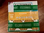 New Filterbuy 16X16X1 Pleated Air Replacement For Hvac (merv 11). Fixed Price $17.00.