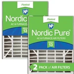 Nordic Pure 20X25X5 (19 3/4 24 1/4 7/8) Air Bear Replacement 266649-102.... Fixed Price $105.64.