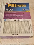 2-PACK 3M Filtrete 1500 Furnace Air Filters 14X20X1 Mpr New. Fixed Price $19.95.