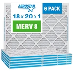 18X20X1 Aerostar Air Filter - Actual Size: 17 3/4" 19. Fixed Price $50.00.