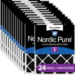 Nordic Pure 10X10X1 Carbon Pleated Odor Reduction Furnace Filters 24 Pack. Fixed Price $264.99.