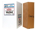 Dial 28 In. H X 40 Brown Cellulose Evaporative Cooler Rigid Media. Fixed Price $118.45.