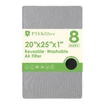 Ptekfilter 20X25X1 Washable Reusable Carbon Air Merv 8 Hvac Furnace. Fixed Price $39.99.