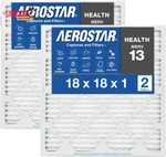 Aerostar 18X18X1 Merv 13 Air Filter, Pleated Furnace Hvac Filters (17.75X17.7. Fixed Price $46.97.