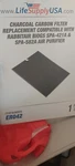 Lifesupplyusa Carbon Filter Replacement ER042 Rabbitair Biogs SPA-421A SPA-582A. Fixed Price $27.75.