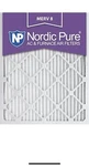 Nordic Pure 20X24X1 Merv 8 Pleated Furnace Air Filters 12 Pack. Fixed Price $60.00.