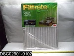 Bent: QTY=6 9833DC-H-6 Filtrete 20X25X1 Dust Reduction Clean Living Air Filters. Fixed Price $62.96.