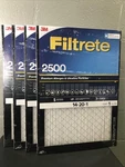 4-PK 3M 2500 Merv Filtrete Air Filter 14X20X1 High Performance Hvac Premium. Fixed Price $64.99.
