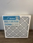 Box Of 6 - Air Filter Merv 8 Advanced Dust Defense MJ20X20X1A. Fixed Price $39.99.