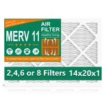 2-8 Pack 14X20X1 Pleated Air Filters, Replacement For Hvac Furnace (merv 11). Fixed Price $34.59.