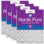 Nordic Pure 18X24X1 Actual Size 17 1/2 23 3/4 Pleated Merv Air. Fixed Price $61.13.
