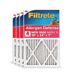 3M 98214CA Allergen Defense Air Filter, 18 X 24, 4/CARTON. Fixed Price $73.43.
