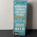 Brand New Luxoton Carbon Air Vent Filters For HOME-20 Pieces 4"X12" Floor. Fixed Price $15.00.