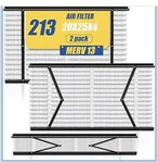 Pack 213 Replacement Filter Compatible With Aprilaire Whole House Purif.... Fixed Price $33.98.