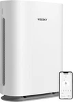 Hepa Air Purifier Removes Dust, Smoke, Pets Odor Smart Alexa 1200SQFT. Fixed Price $62.95.