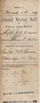 1909 New York National Guard Muster Roll.- All Names Listing. Fixed Price $97.19.