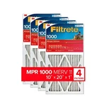 Filtrete 10X20X1, Furnace Air Filter, Mpr 1000, Micro Allergen Defense, 4-.... Fixed Price $66.97.