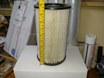 New Heavy Duty Pleated Air Filters (9.5" Long X 5.75" Od 3.5" Id). Fixed Price $13.00.