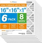 Pack 16X16X1 Air Filter Merv 8 Electrostatic Pleated Furnace. Fixed Price $25.99.