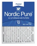 Nordic Pure 20 X Allergen Pleated Merv 12 Fpr 9 Air Filter (3-PACK). Fixed Price $34.99.