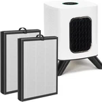 2-PACK H13 Air Filter Replacement For 2.0 Small Purifier, 3-IN-1. Fixed Price $93.99.