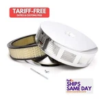Racing Power R4195, Kit 14X3 Louvered Drop Base A/c Chrome Performance Parts. Fixed Price $115.73.