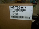 Lot Of 12 Filters Koch Multi-pleat Xl Air 16" 25" 2" 102-700-017 New. Fixed Price $39.99.