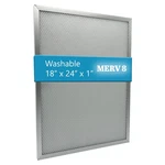 Wioair Washable Furnace Filter, Merv 8, (18"X24"X1"). Fixed Price $52.88.