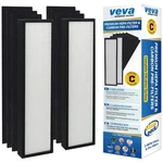 Veva Hepa Replacements - Pack Of 6 Premium Air Filters & 2 Carbon. Fixed Price $65.74.