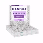 Handua Air Merv 13, Plated Furnace Replacement Filter, 4 Pack. Fixed Price $58.05.