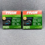 2 Pack Fram Fresh Breeze Cabin Air Filter CF10374-05 For Toyota Vehicles. Fixed Price $29.99.