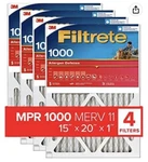 3M Filtrete 15 X20X1 Allergen Defense 1000/1085 Mpr Furnace/ac MERV11. Fixed Price $39.99.
