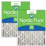 20X20X4 (actual Size: 19 1/2 5/8) Pleated Merv 13 Air Filters .... Fixed Price $78.30.