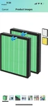 Vital Hepa Toxin Absorber Replacement Filter For Levoit 200S/200S-P. Fixed Price $21.99.